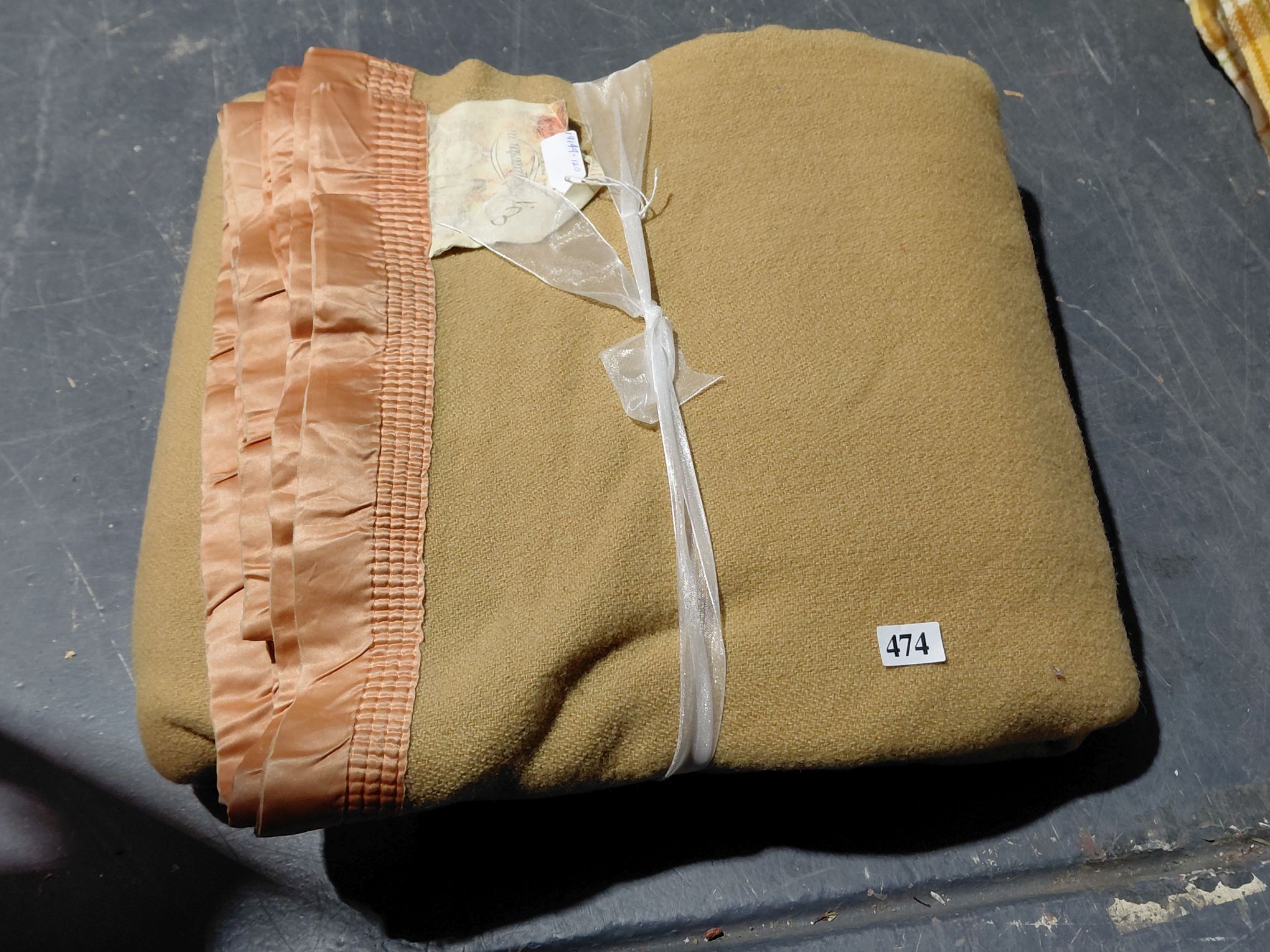 474 · ONKAPARINGA PURE WOOL DOUBLE BED BLANKET