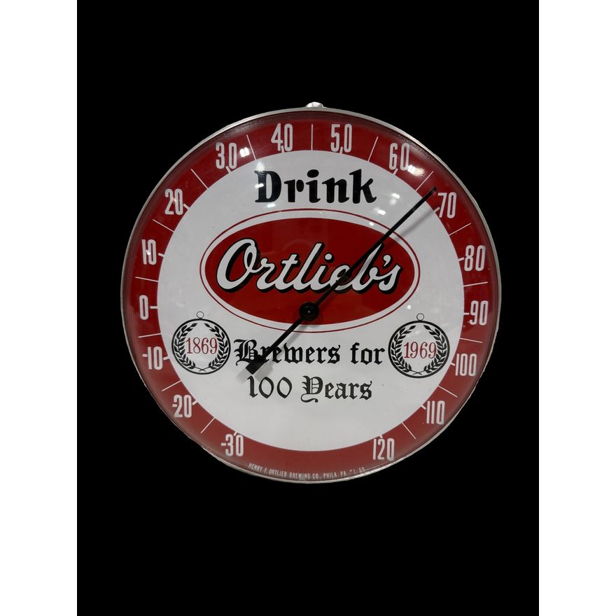 Drink Ortleb's Henry Ortlier Brewing Co Thermometer