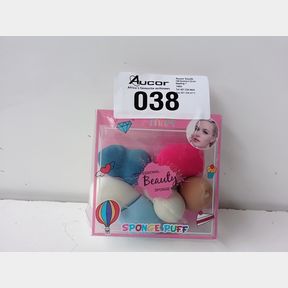 6 PIECE FOUNDATION BLENDING MICROFIBER MAKEUP SPONGES -