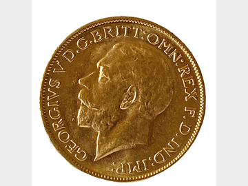 1915 King George V Melbourne Mint Gold Sovereign