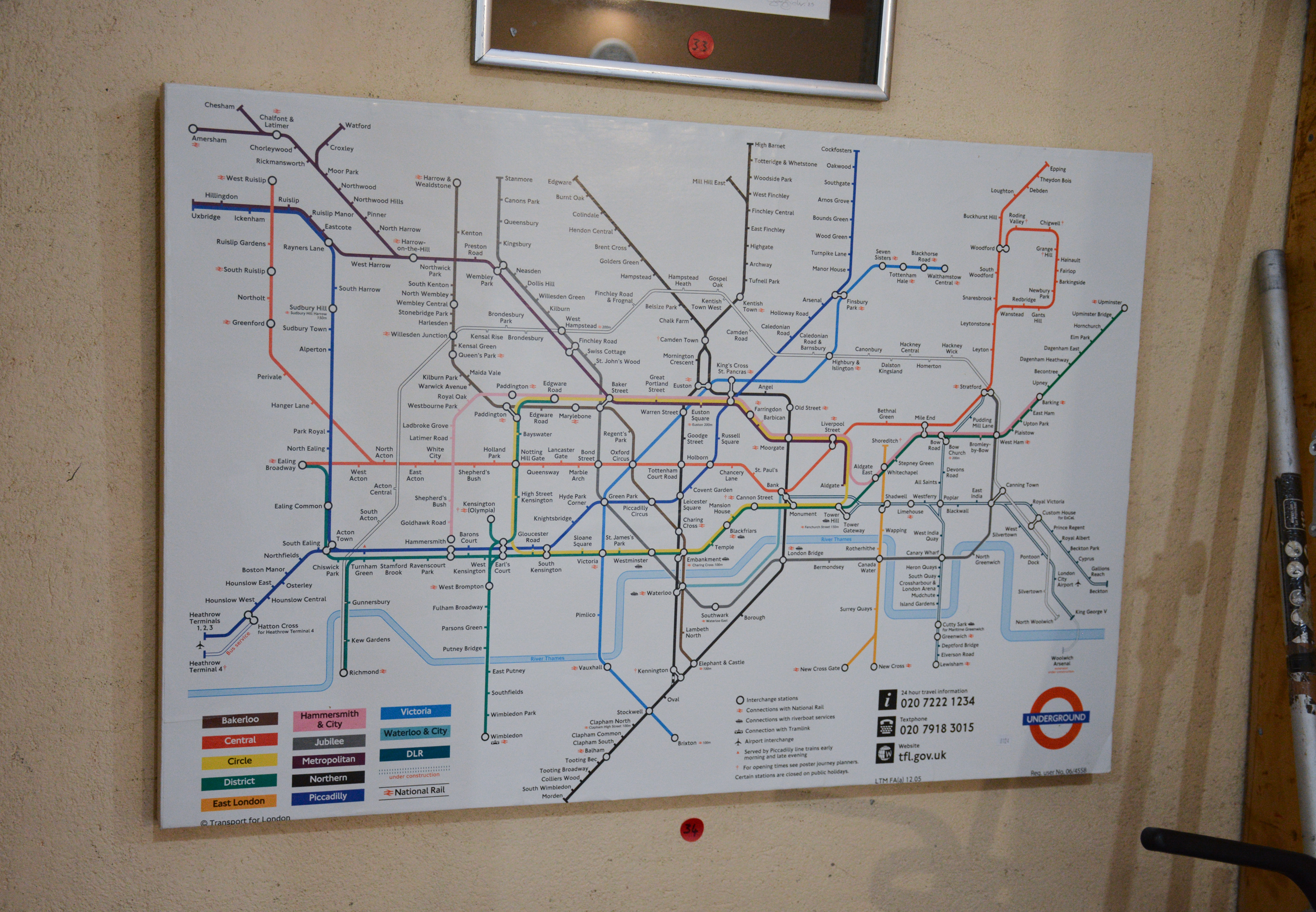 Underground Poster — sold at auction in New Zealand for $20