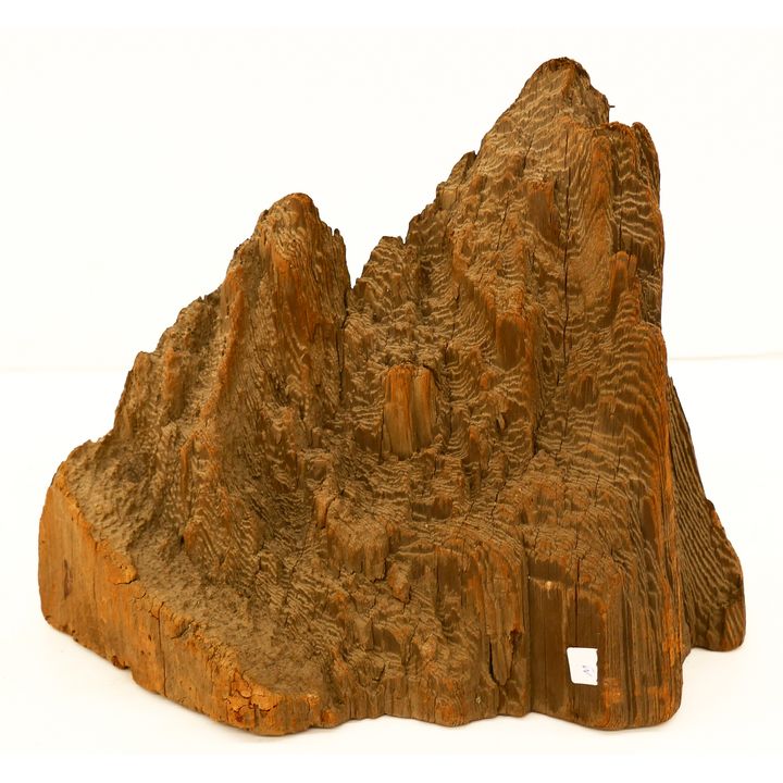 Old Chinese Natural Wood Scholar's Mountain- 10x13''