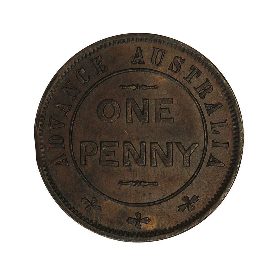 Melbourne, Victoria, W.J. Taylor, Penny, UNC
