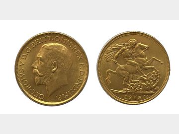 1915 GEORGE V SYDNEY MINT SOVEREIGN