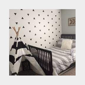 Bedight - Set of 96 Triangles Vinyl Wall Art | SM 51663/15705 B3 (S1)