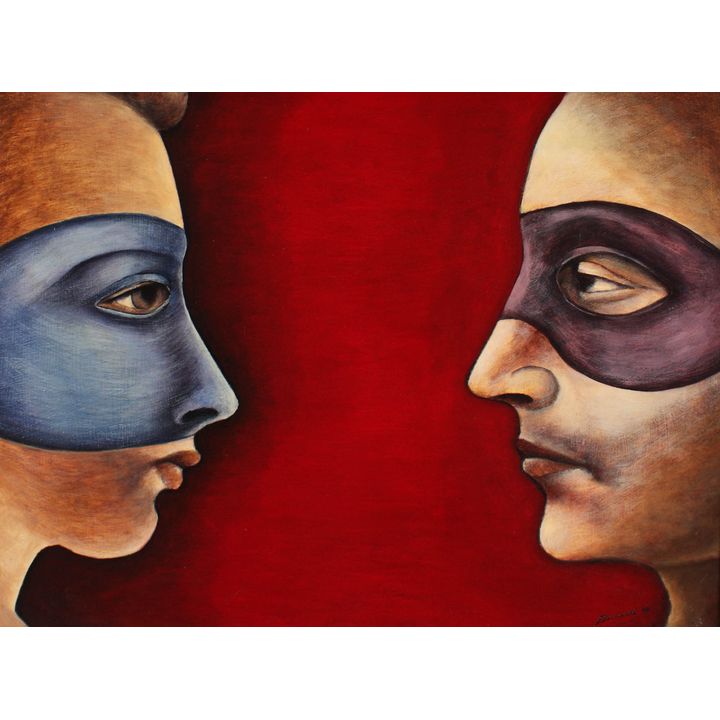 Donna Demente 'Untitled - the Masquerade'