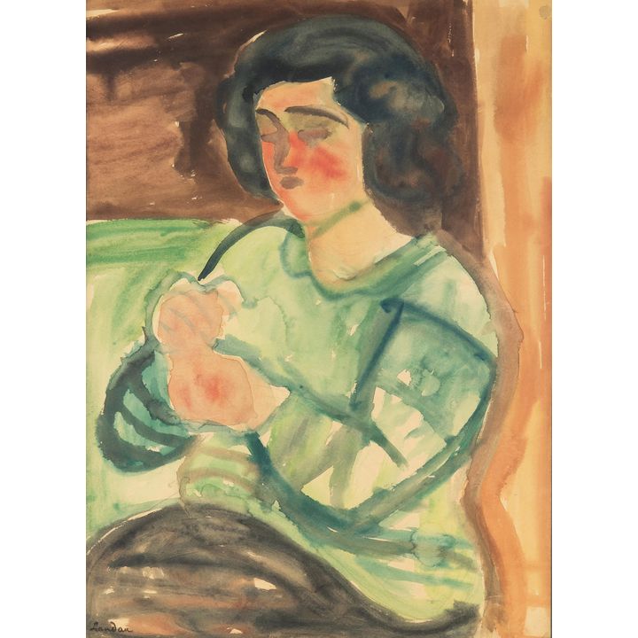 Zygmunt Landau | Portret kobiety