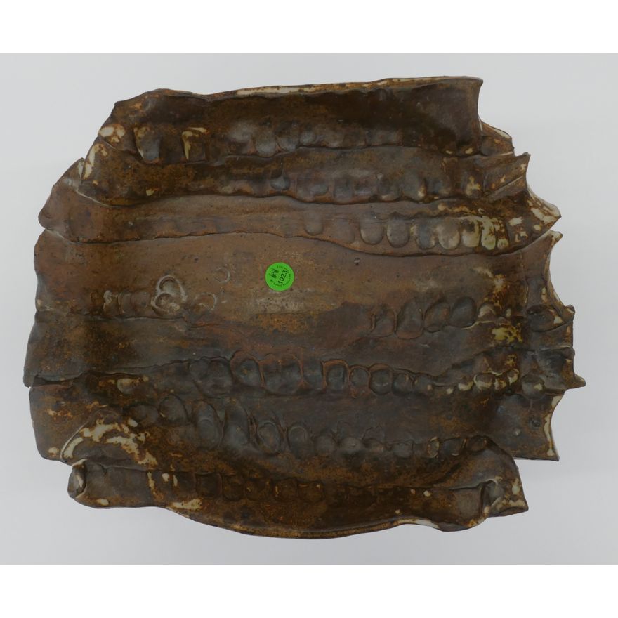 Constance Spurlock Brutalist Studio Pottery Bowl 12''
