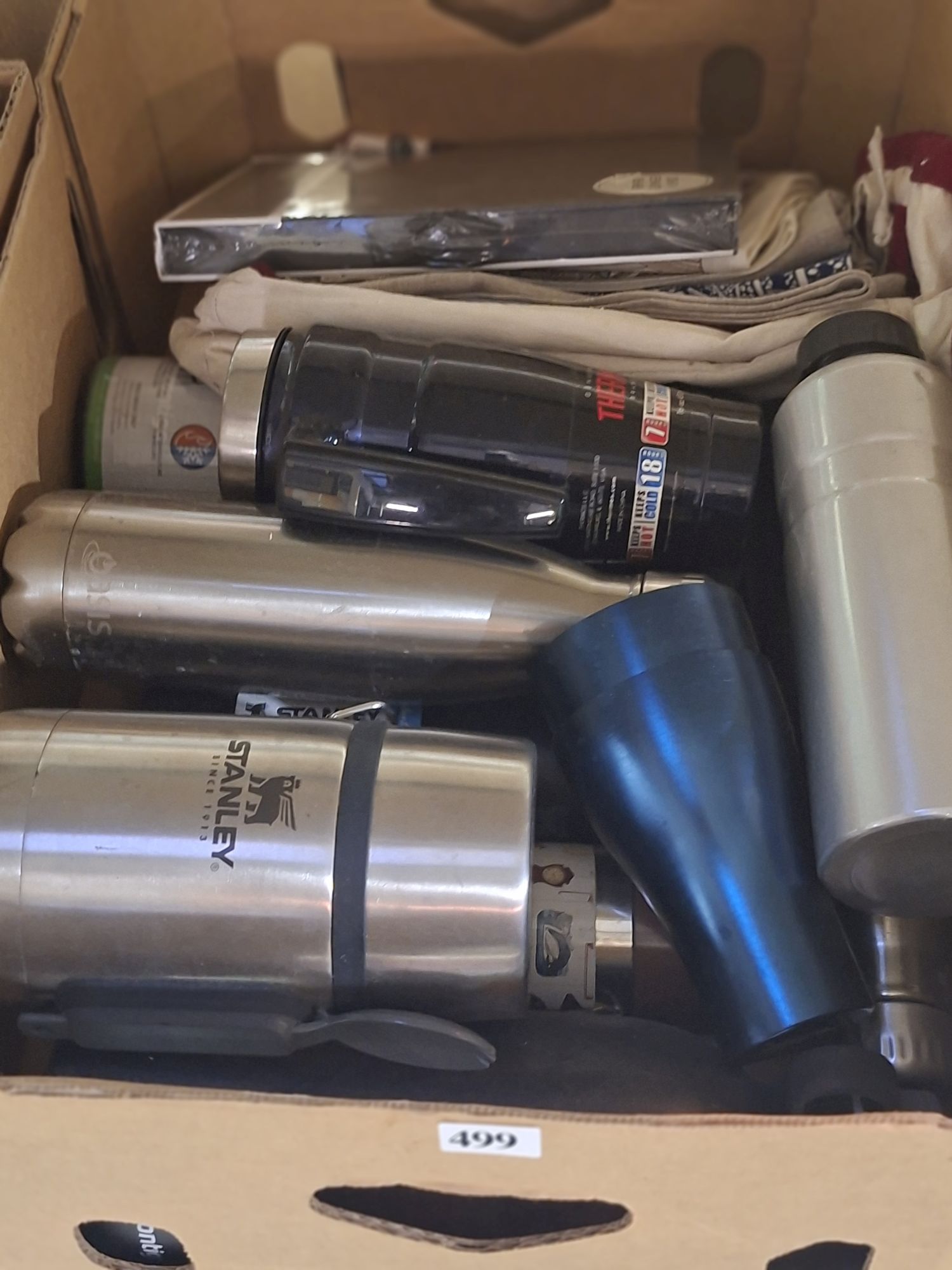 Lot Of Assorted Thermoflasks And Travel Cups