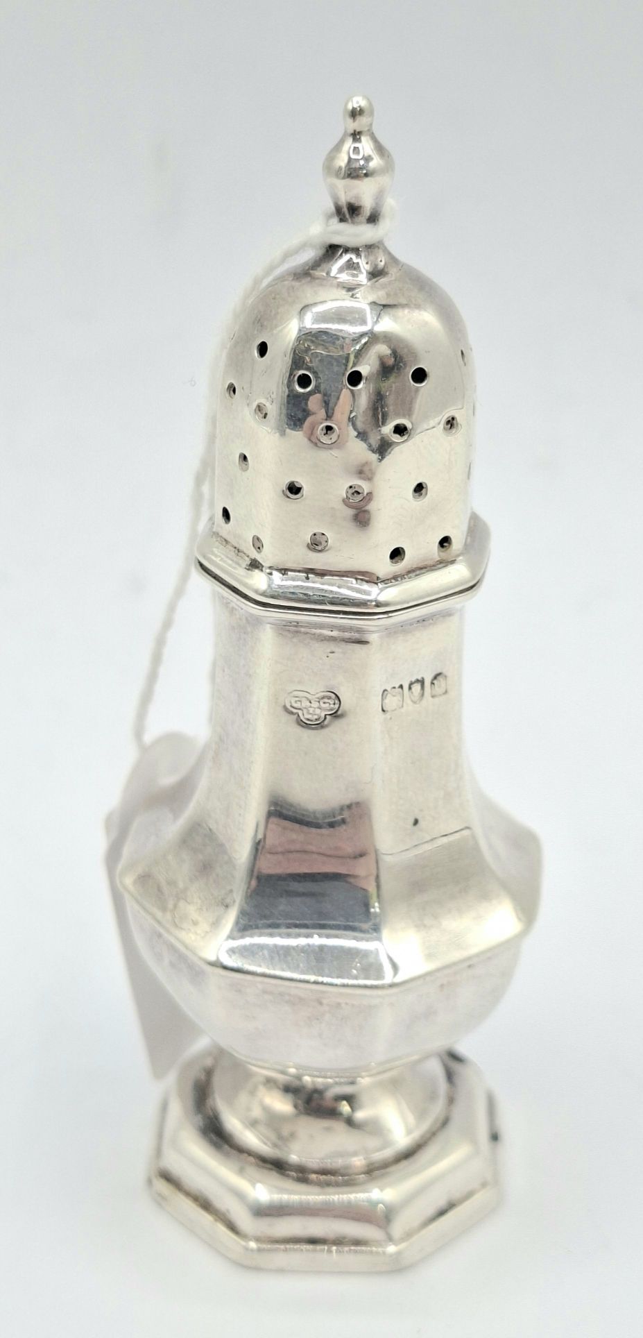 218 · EDWARDIAN STERLING SILVER PEPPERETTE