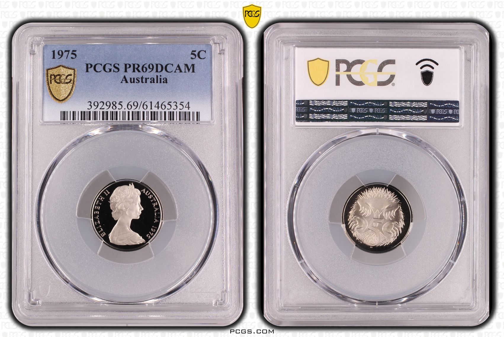 Five Cent, 1975, PCGS PR69DCAM