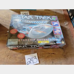Star Trek Enterprise Trans warping electronic toy
