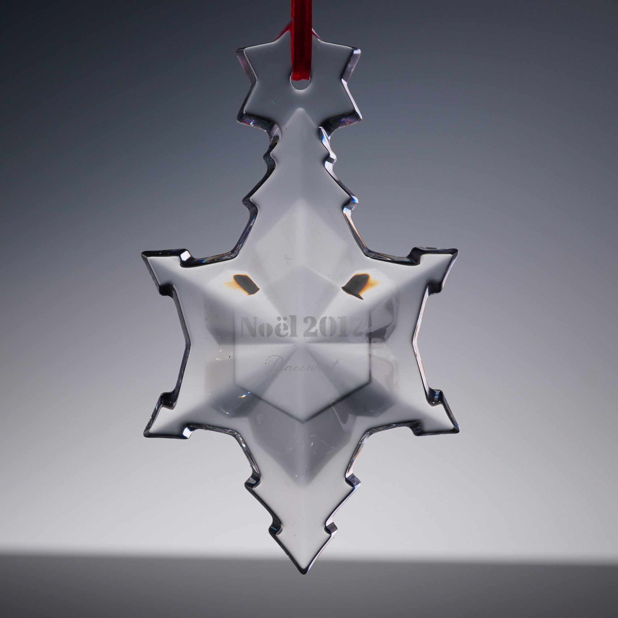 Baccarat クリスタル 星型 ornament Noël 93 Sterling Collectables: Baccarat Gold Shooting Star Crystal