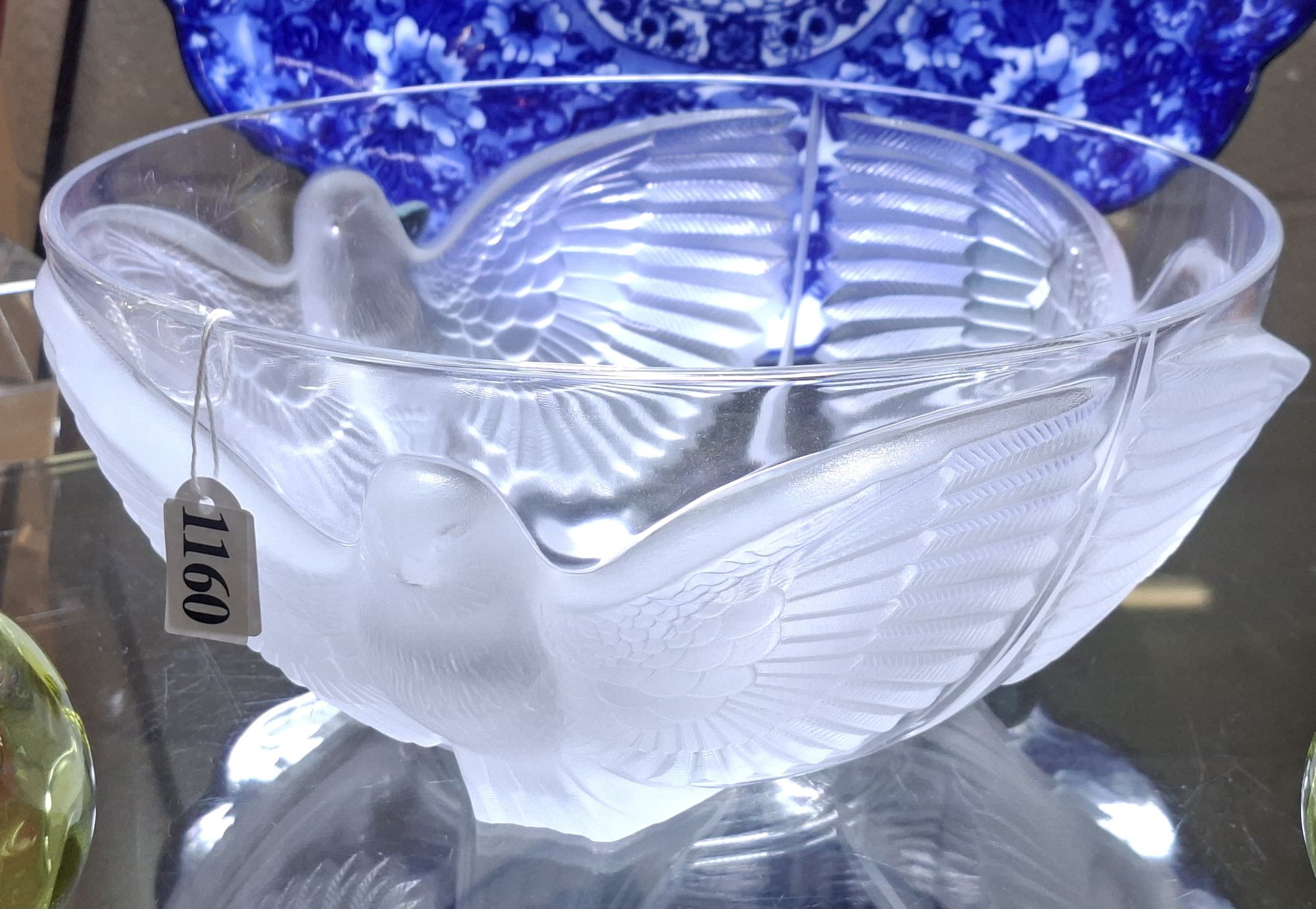 Art Deco Style Bird Bowl