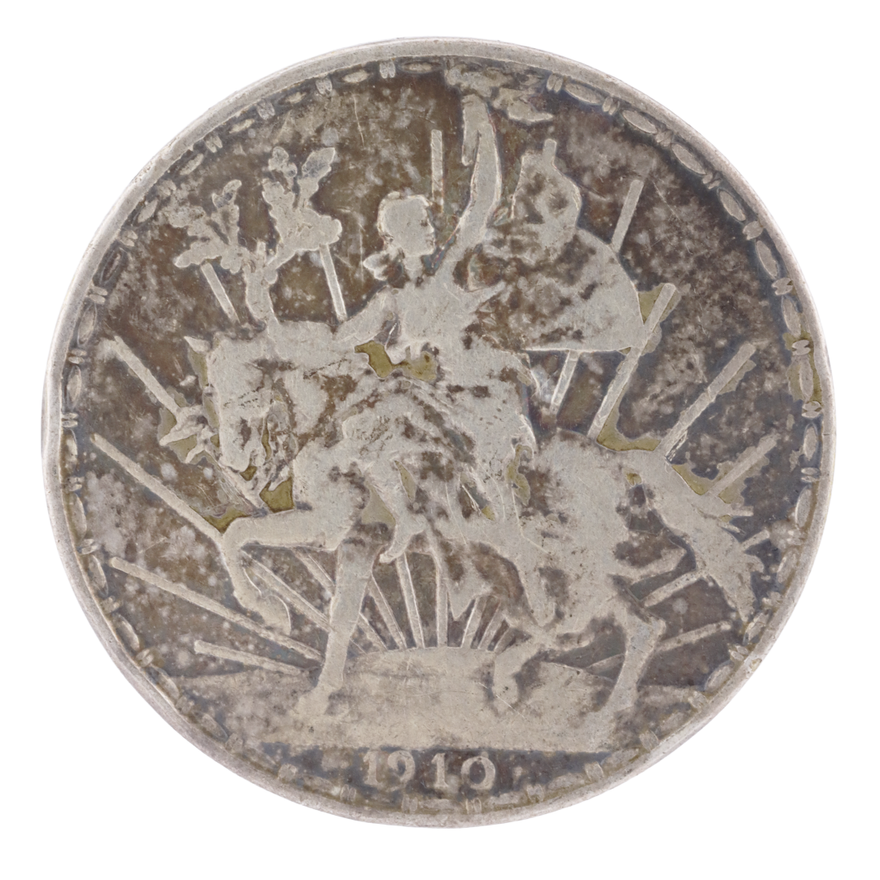 1 Peso Caballito 1910
