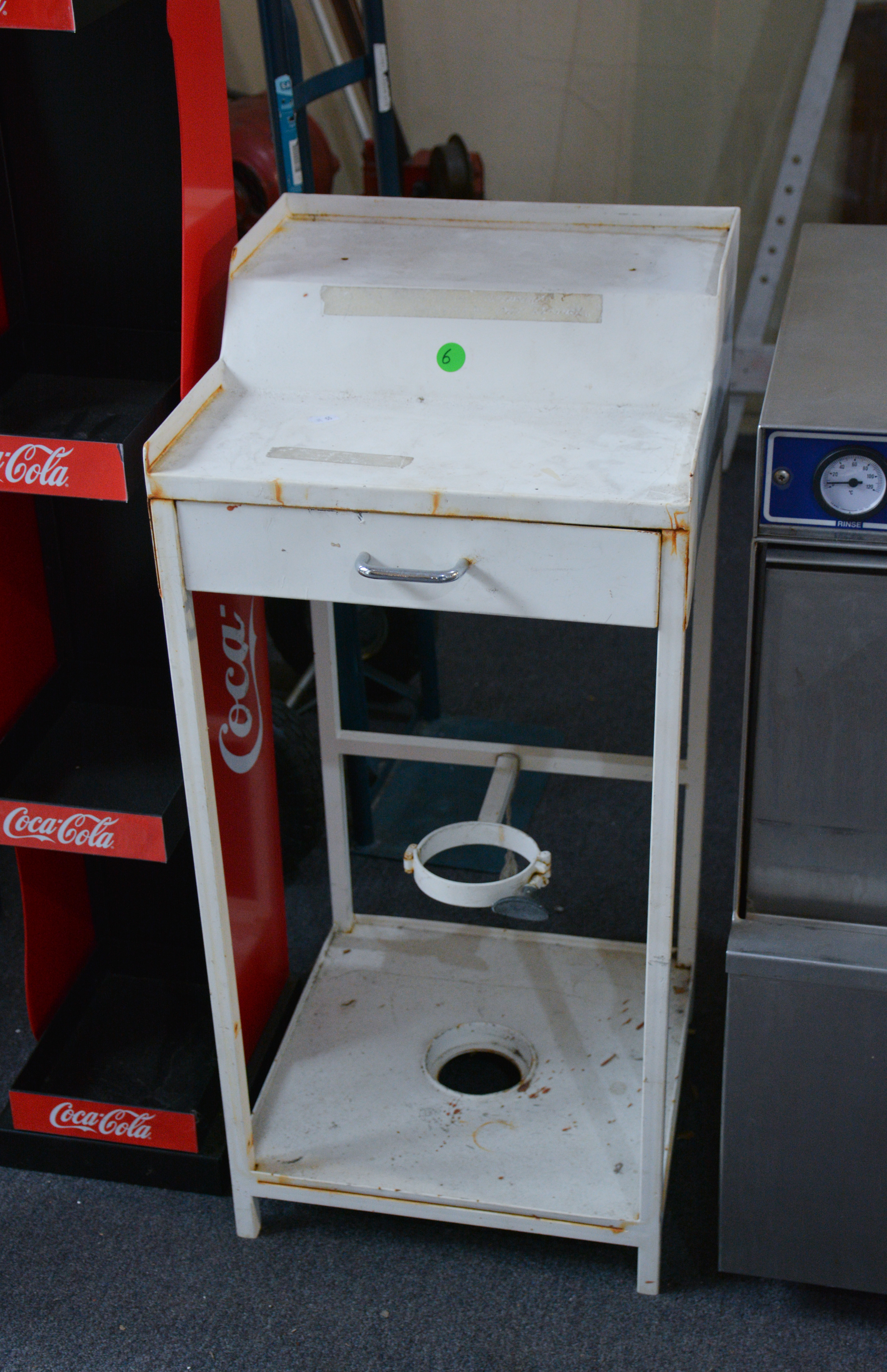 Metal Stand with Drawer — NZ auction result