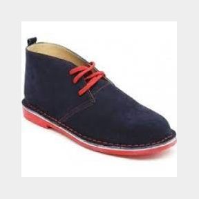 BATA Ladies Safari Boot (UK 8) (Navy/Red) | PK 51701/556 B2 (S5)