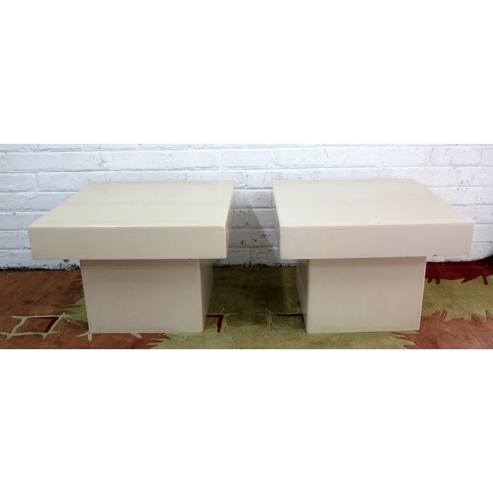 PAIR OF COFFEE TABLES