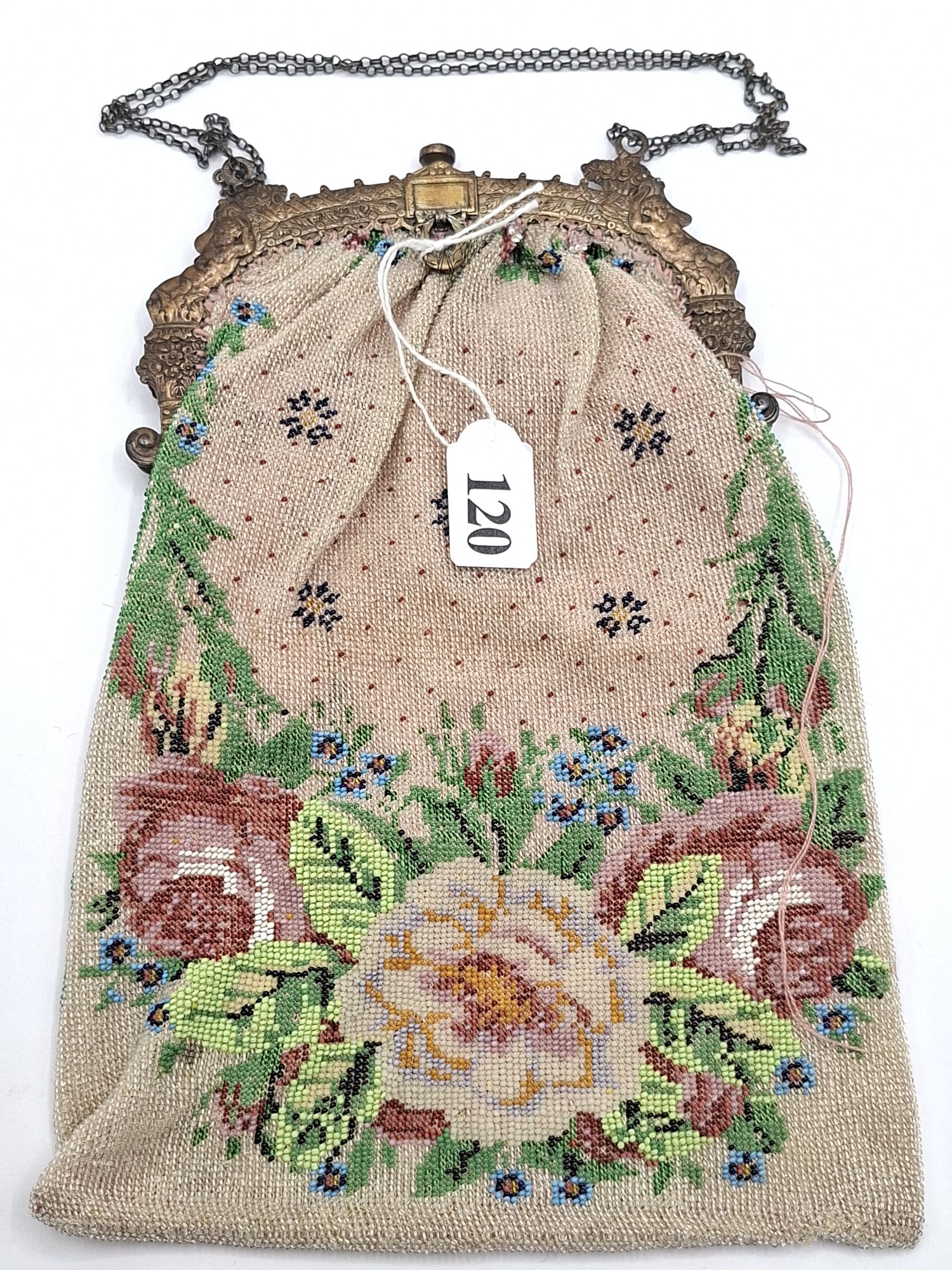 Fine Victorian Beaded Purse