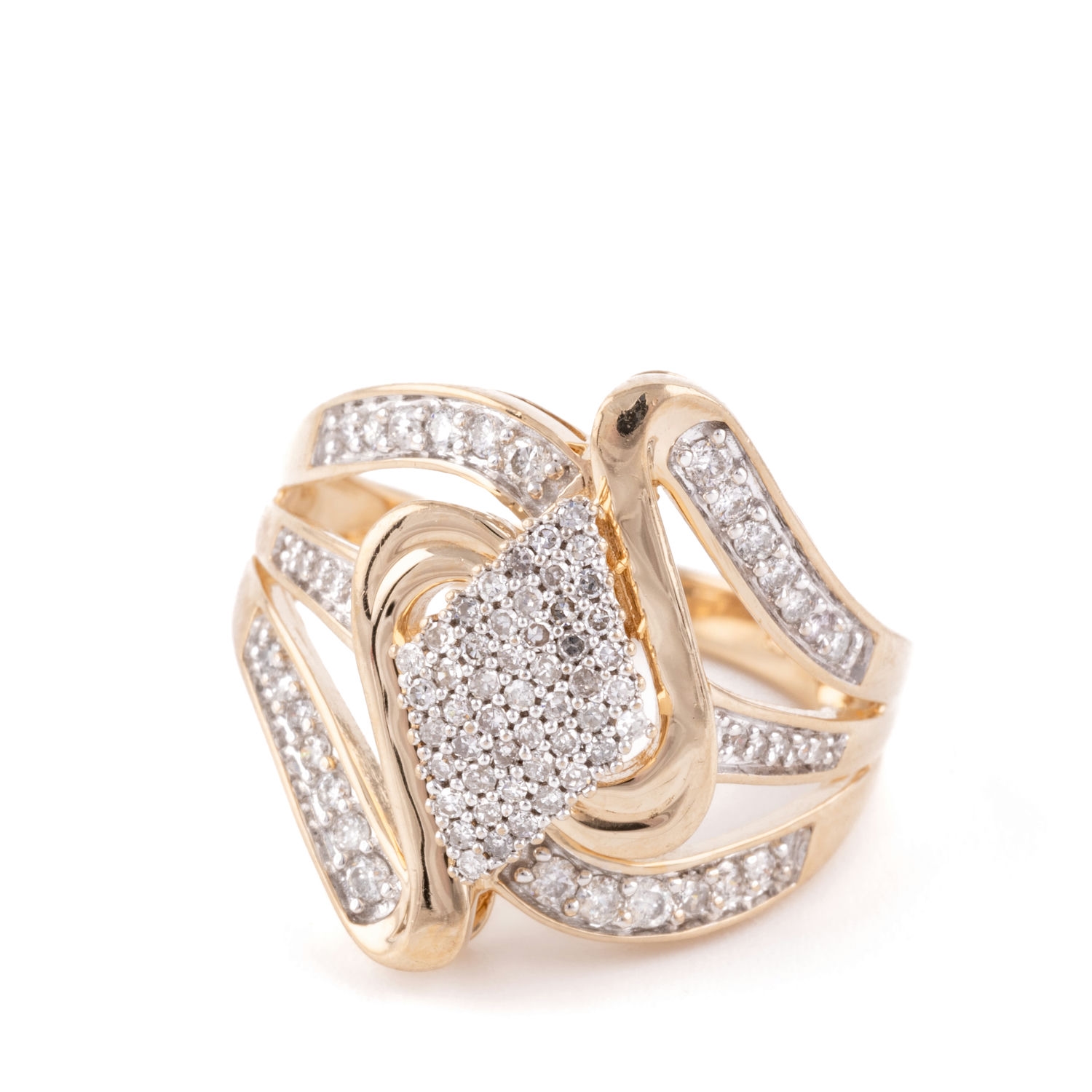 337 · Diamond Ring 10ct Gold