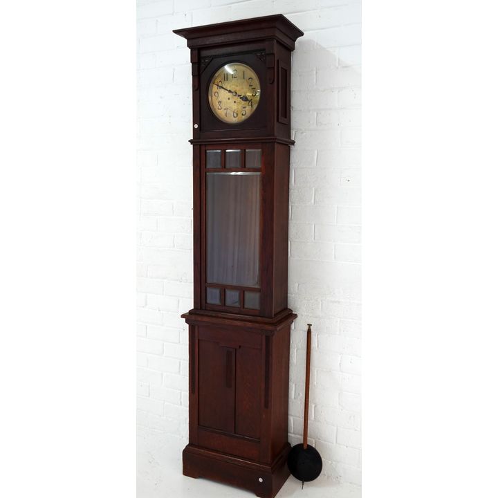 OAK LONGCASE CLOCK