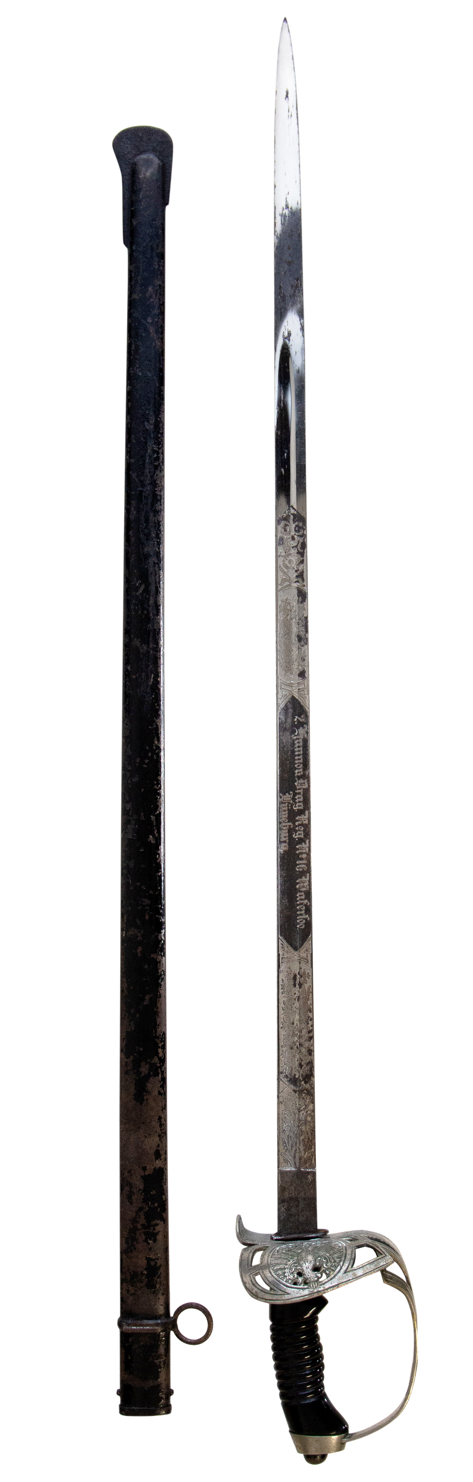 Germany, Cavalry Sword & Scabbard, 1914 - 1918, VGC