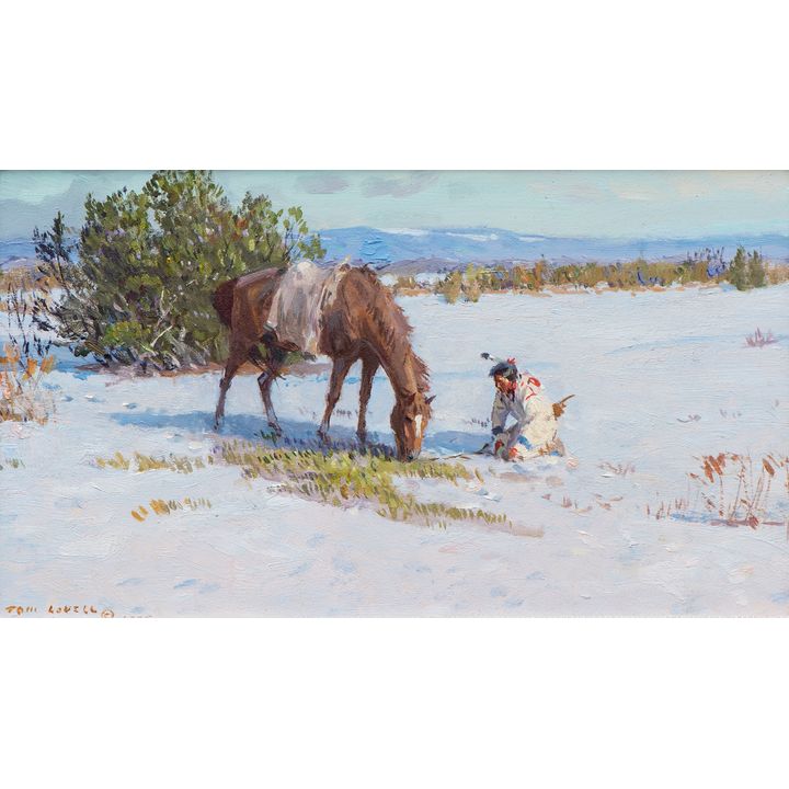 New Grass (Study) by Tom Lovell (1909-1997)