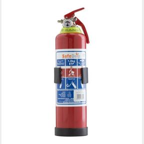 Safe Quip Fire Extinguisher Dry Powder 1kg | SERVICE DUE
