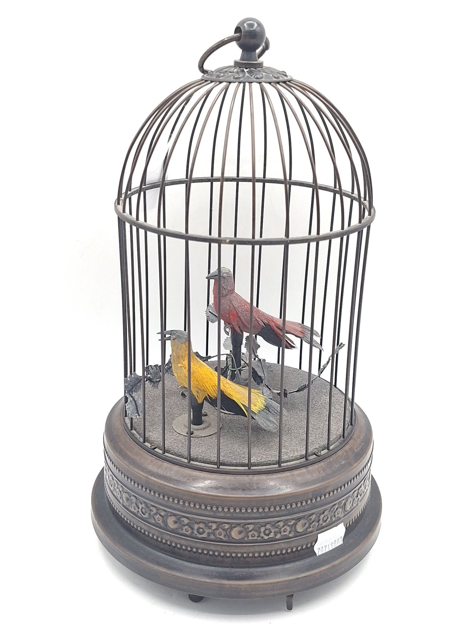 A Swiss Muscial Bird Cage