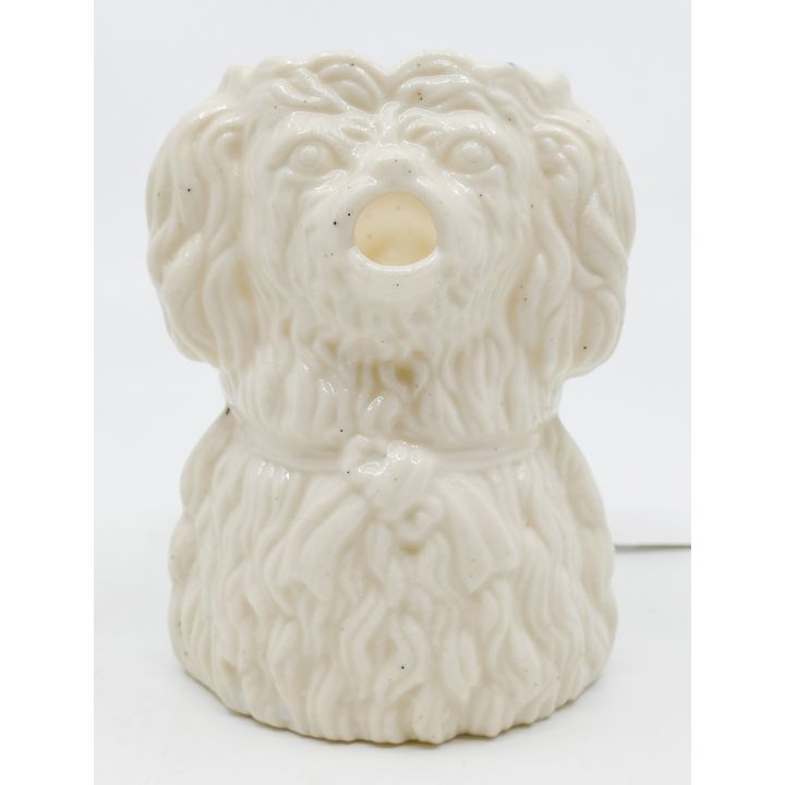 Antique Bisque Figural Dog Creamer 5''