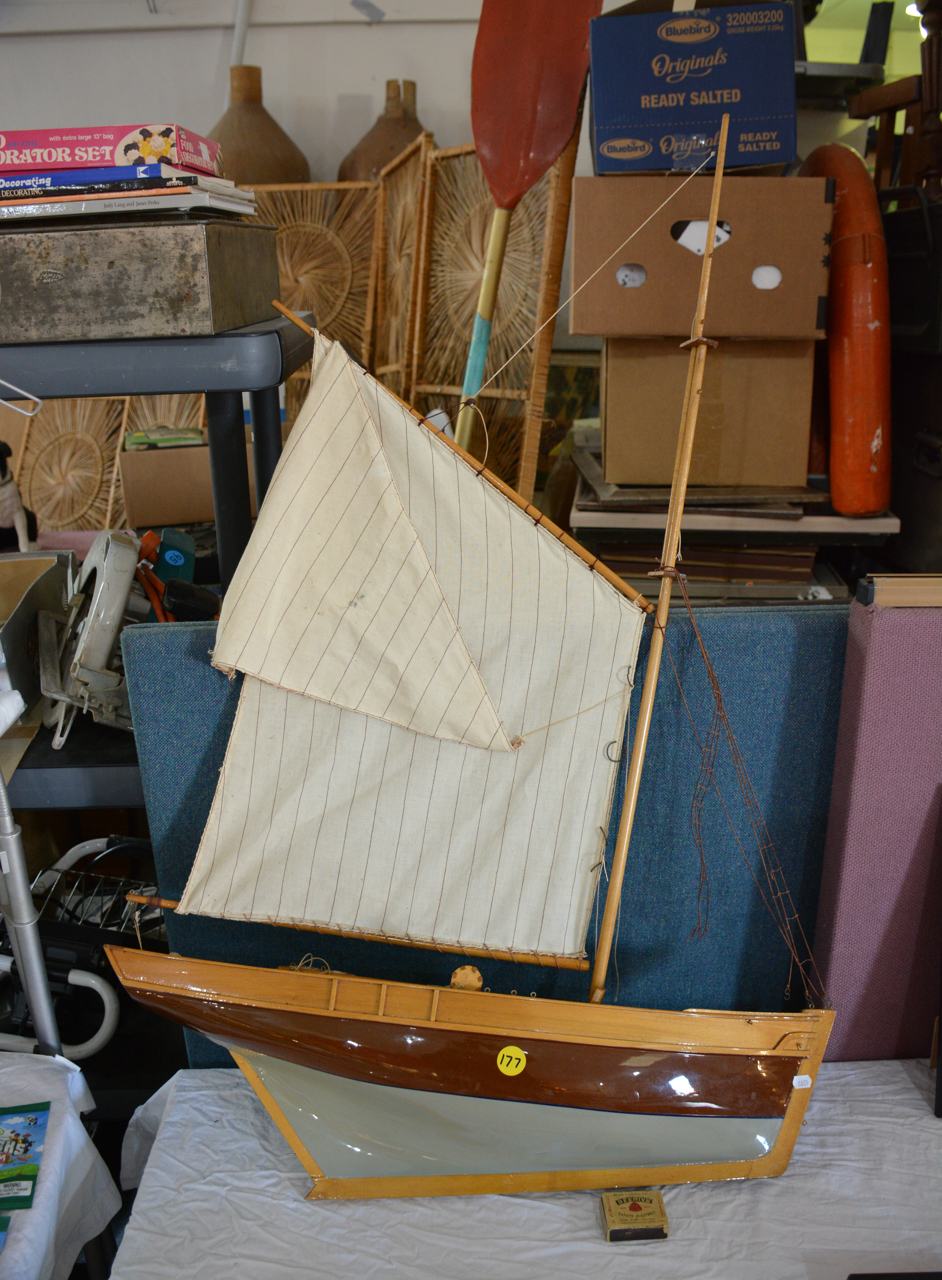Model Sail Boat — sold at auction in New Zealand for $15