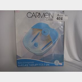 CARMEN MASSAGE THERAPY FOOT SPA - WHITE