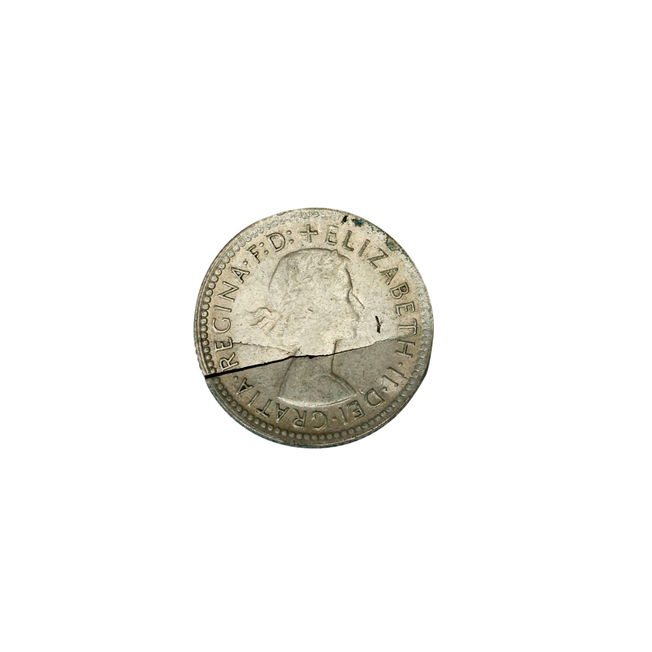 833. · Elizabeth II, Sixpence, 1963, VF