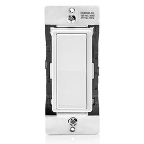 1 PACK LEVITON DD0SR-DLZ DUAL VOLTAGE 120/277VAC DECORA DIGITAL MATCHING SWITCH REMOTE BY LEVITON