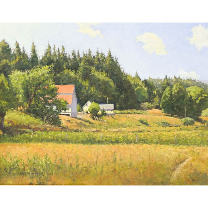 George Van Hook ''West End Valley'' Oil