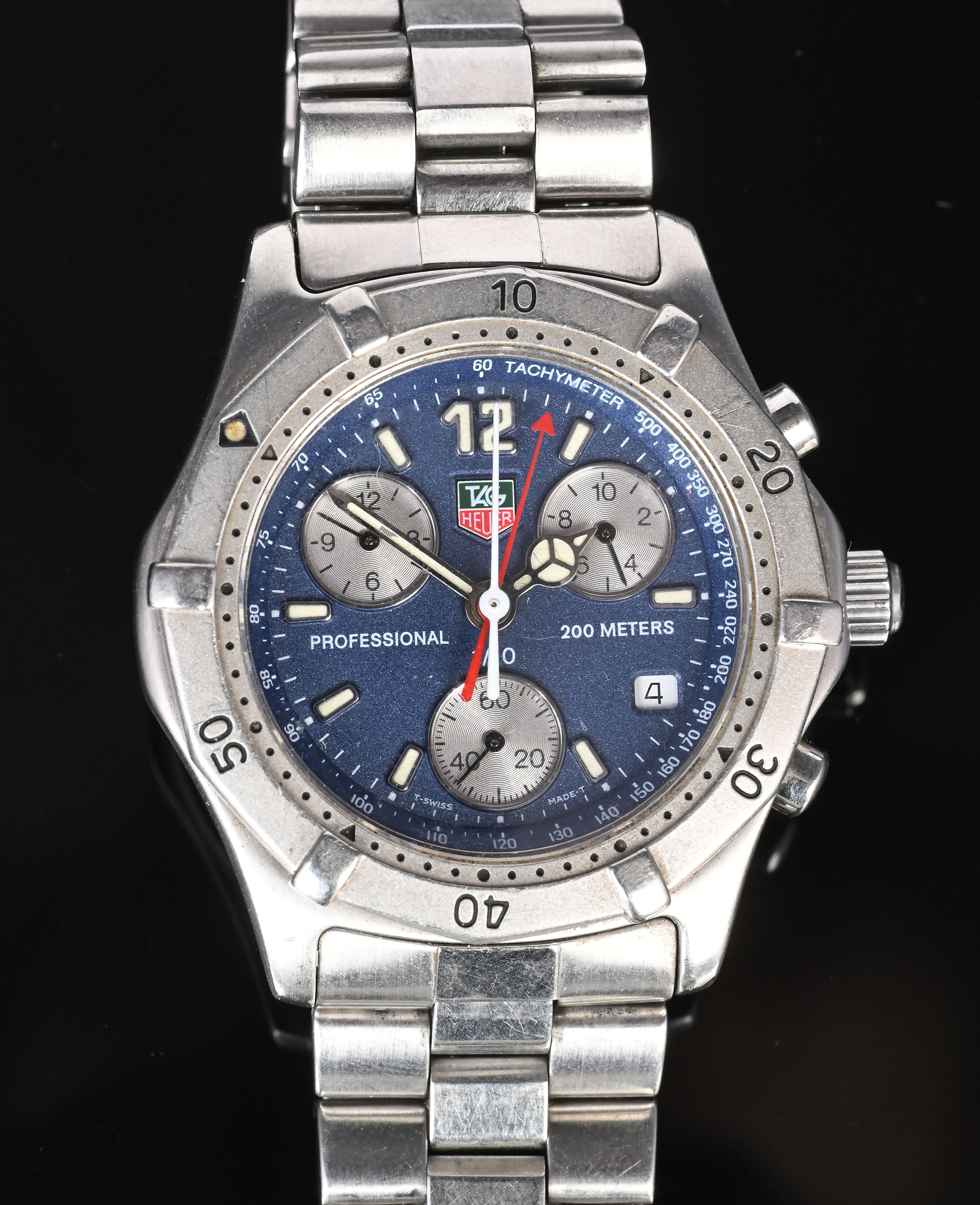 Gents Tag Heuer 2000 Professional chronograph watch, CK1112