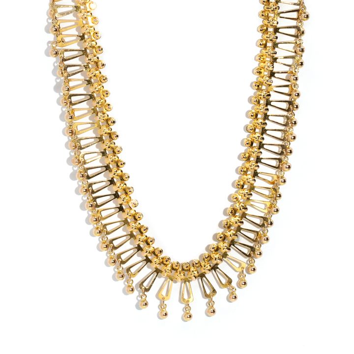 14ct Gold Fancy Necklace,