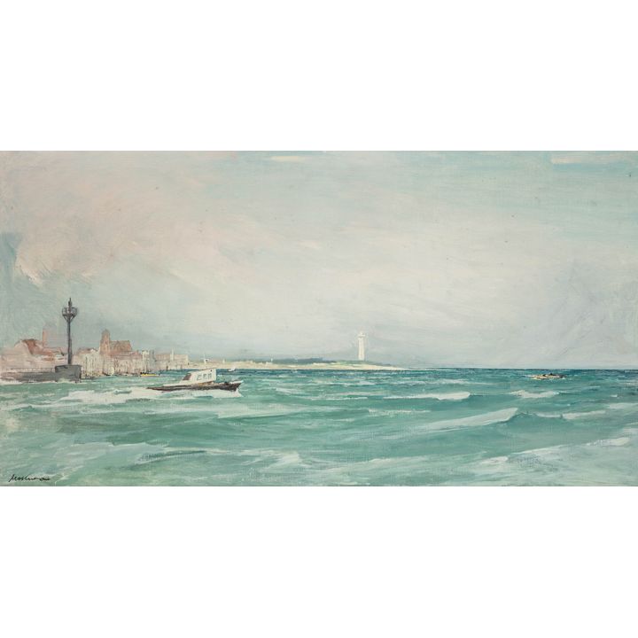 Marian Mokwa | Widok na port