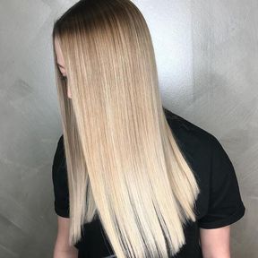 Tape In Hair Extensions - 100% Human Hair - Ombre Blonde Piano - 20 Tapes 22'' (55cm) - 50670/436