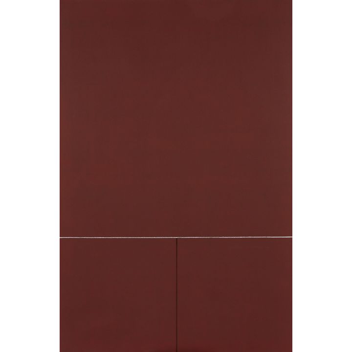 Milan Mrkusich 'Painting Red Achromatic'