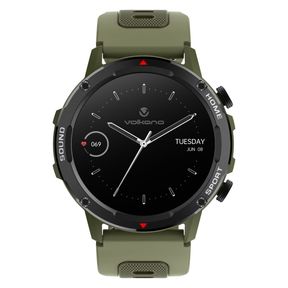 Volkano Smart Watch for Men BT Calling BP HR Monitor Power Series Black |