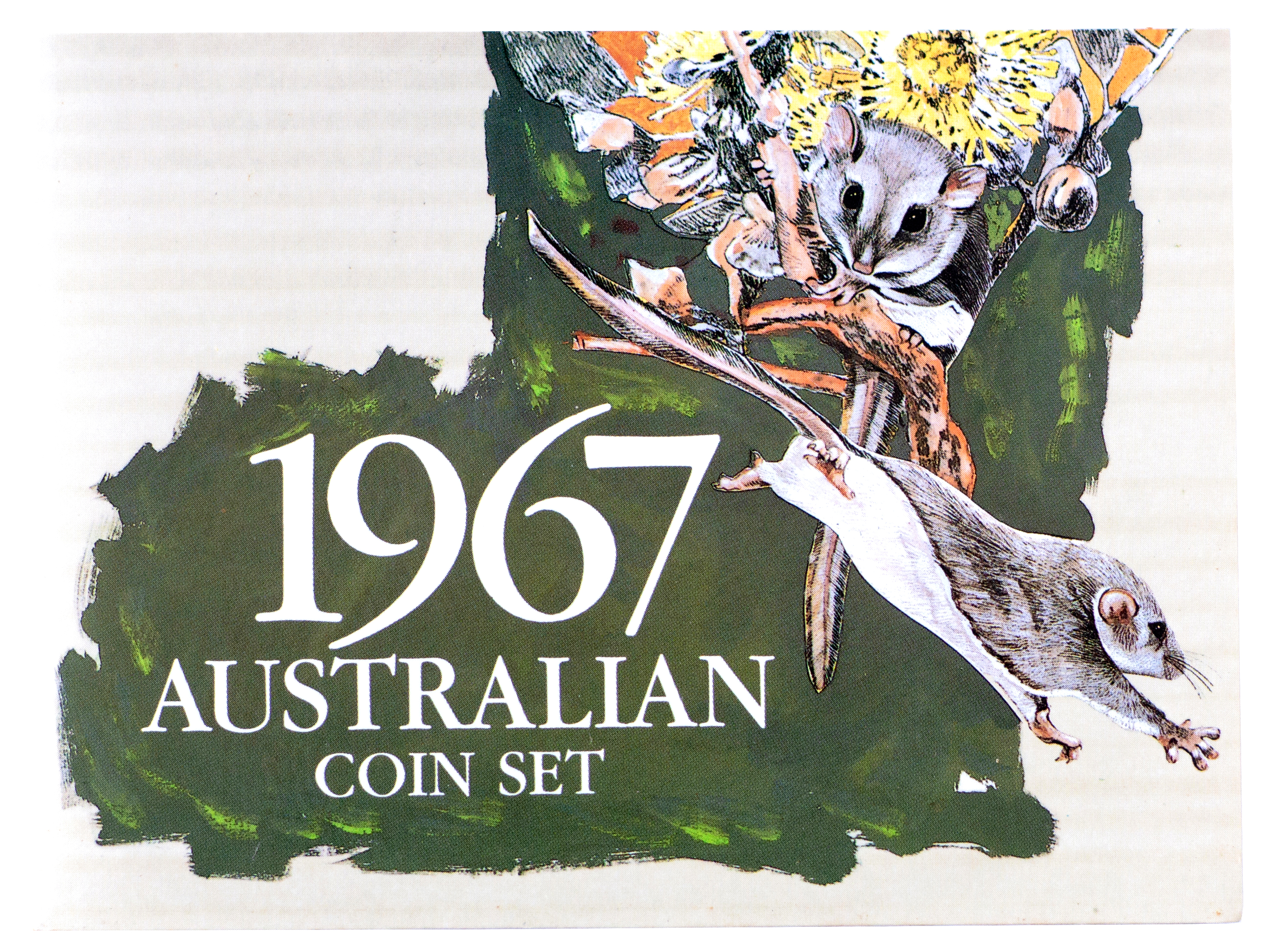 Elizabeth II, Coin Set, 1967, UNC