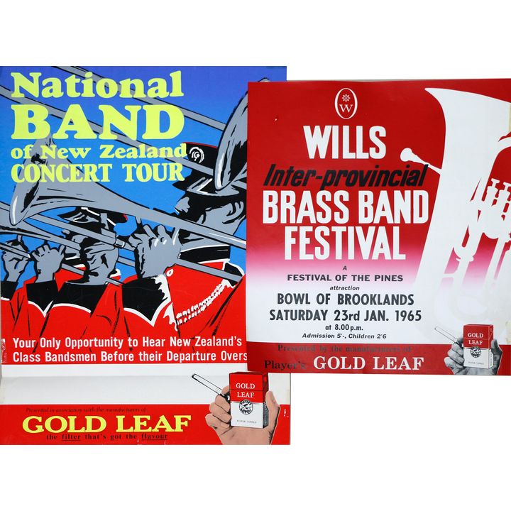 ADVERTISING POSTER  -  NATIONAL BAND OF NEW ZEALAND