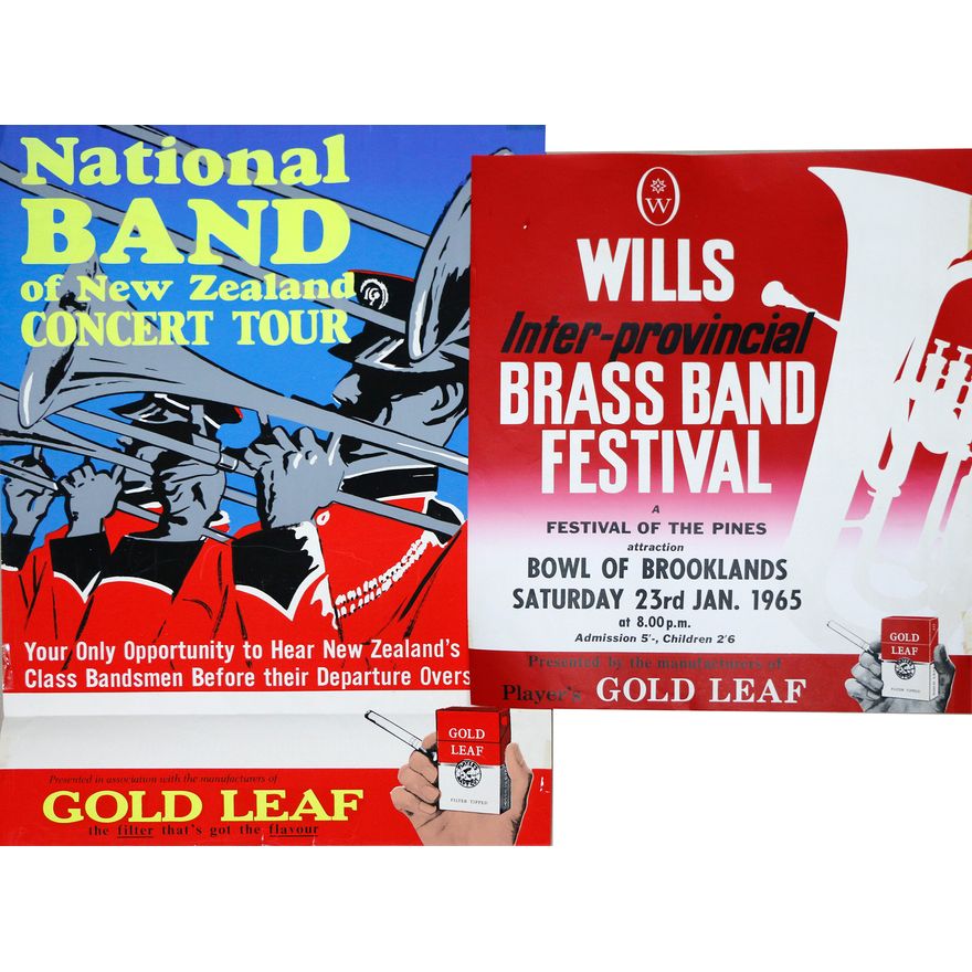 ADVERTISING POSTER  -  NATIONAL BAND OF NEW ZEALAND