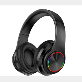 PRO GAMER B39 LUMINOUS BLUETOOTH 5.0 HEADSET HEAD-MOUNTED WIRELESS BLACK