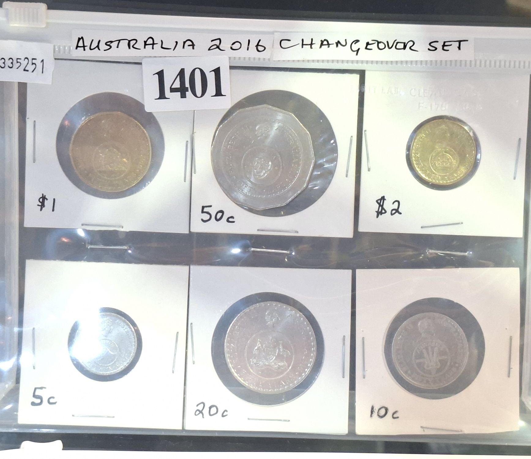 Australian Changeover Coins