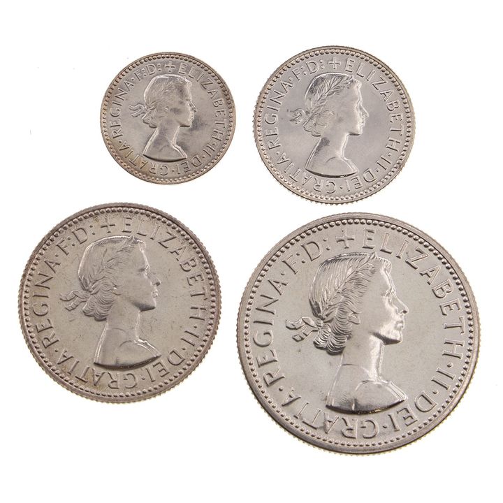 Elizabeth II, Proof Set, 1956,  aFDC