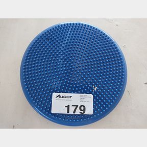 VOLAFIT - YOGA BALANCE WOBBLE CUSHION STABILITY CORE TRAINER - 34CM - BLUE - BALANCE DISC FOR CORE STABILITY STRENGTHENING PHYSICAL