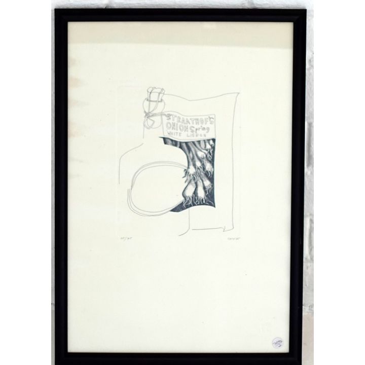 CECILY SASH - ENGRAVING - dated '75, 35/75