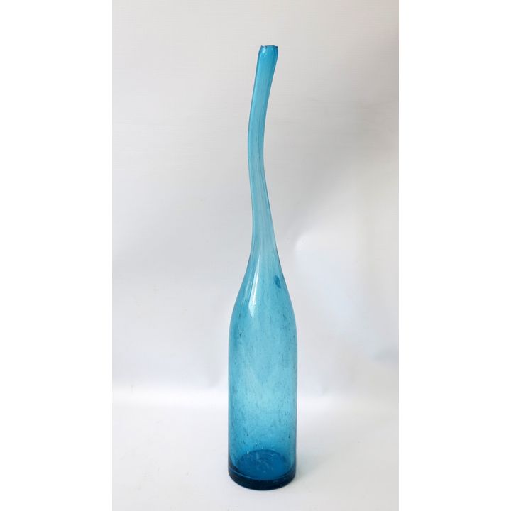 LARGE MURANO GLASS BOTTLE VASE